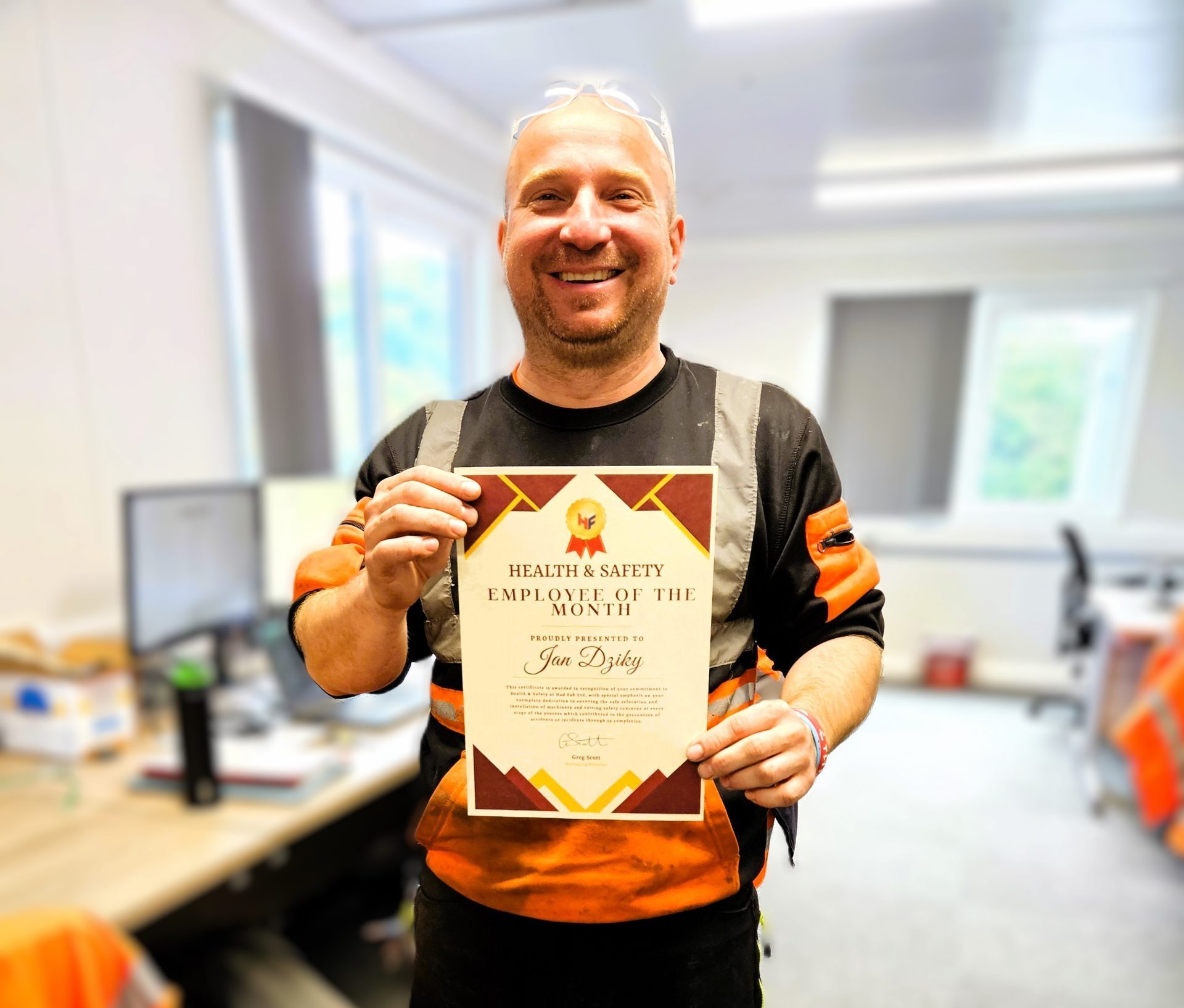 Announcing Had Fab’s Health and Safety Employee of the Month for May