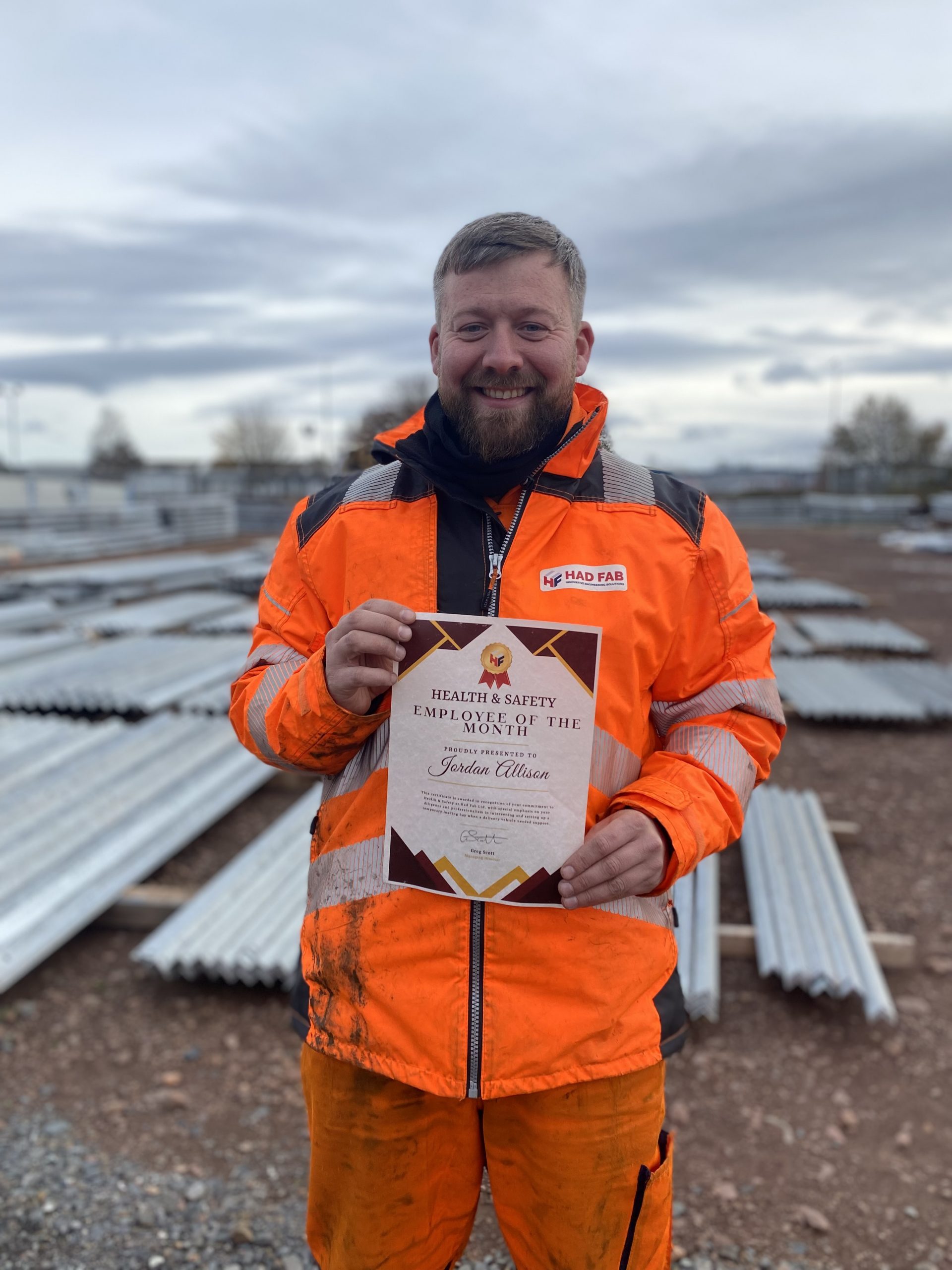 Celebrating Safety and Initiative with October’s Employee of the Month