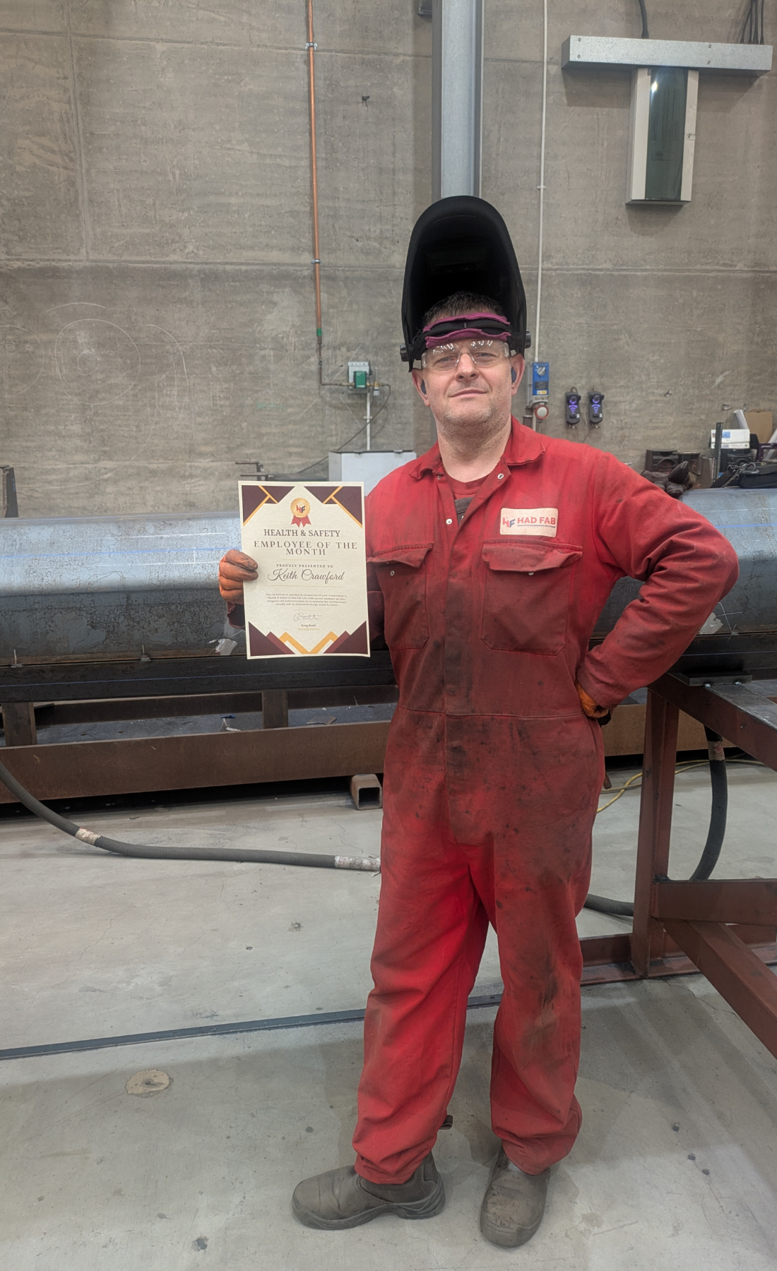 August 2026 Health & Safety Employee of the Month